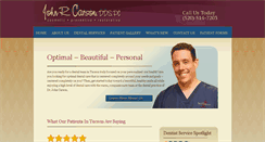 Desktop Screenshot of johnrcarsondds.com